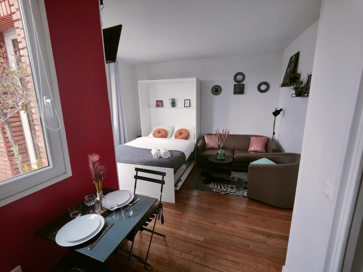 Апартаменты Studio Neuilly Seine - Champs Elysees - La Defense Экстерьер фото