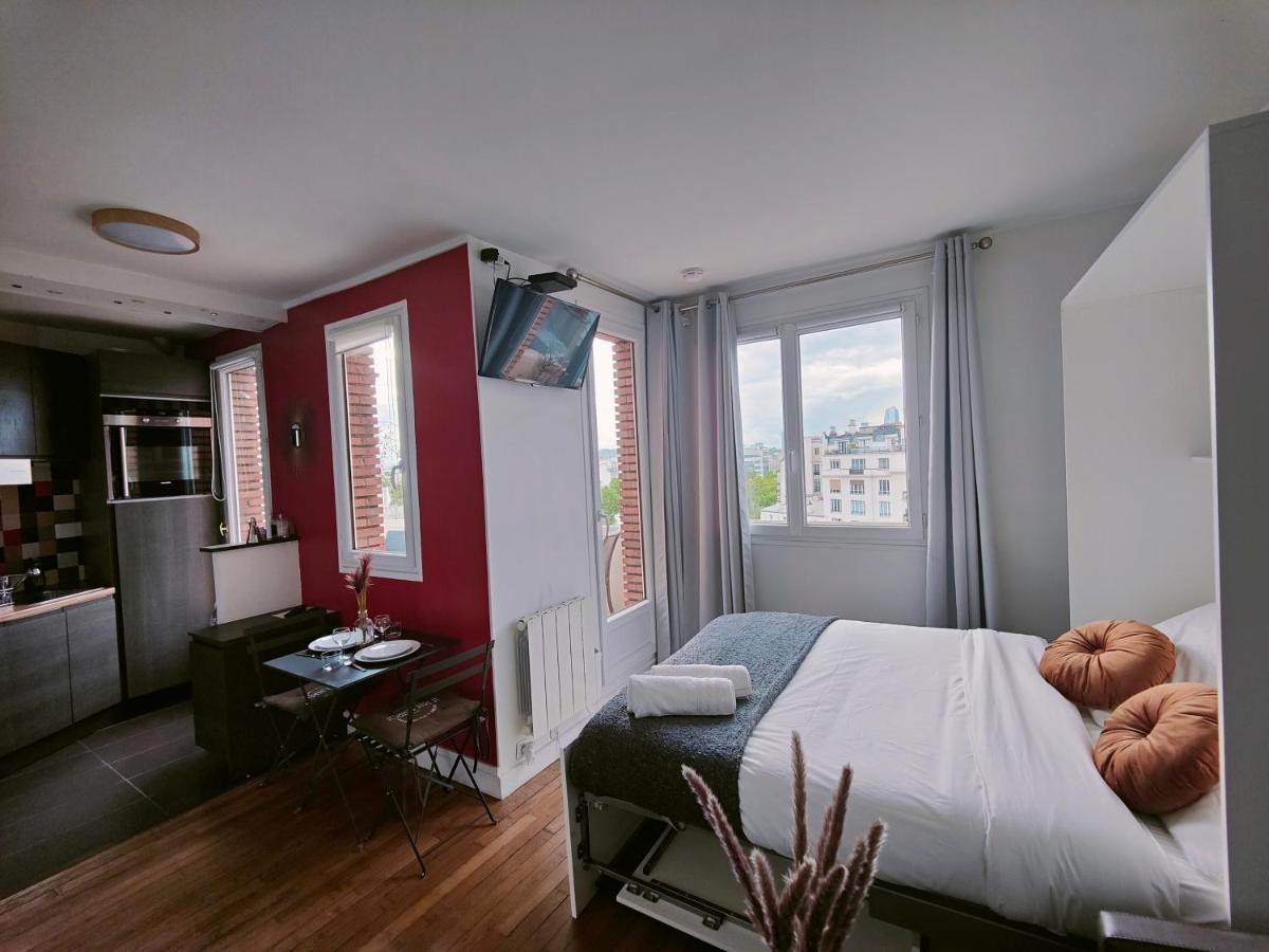 Апартаменты Studio Neuilly Seine - Champs Elysees - La Defense Экстерьер фото