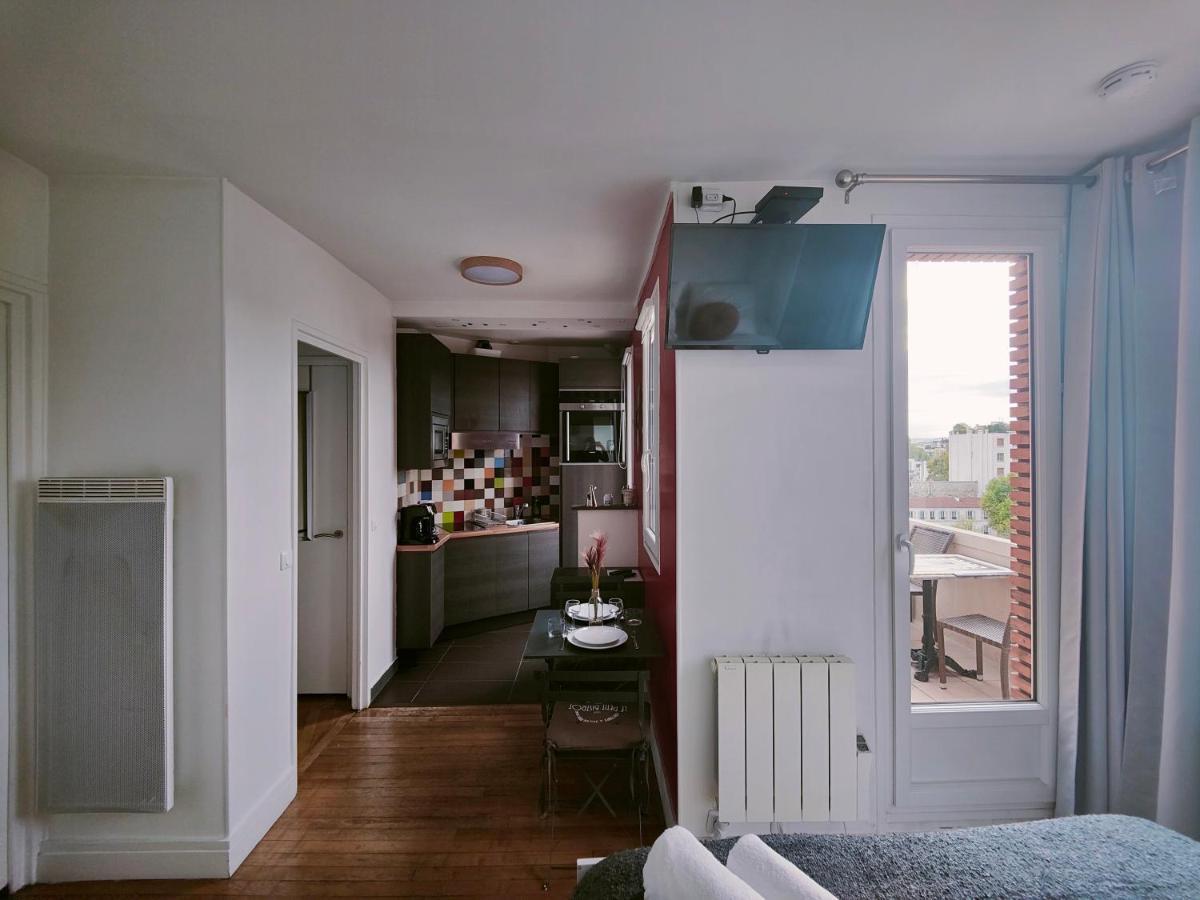 Апартаменты Studio Neuilly Seine - Champs Elysees - La Defense Экстерьер фото